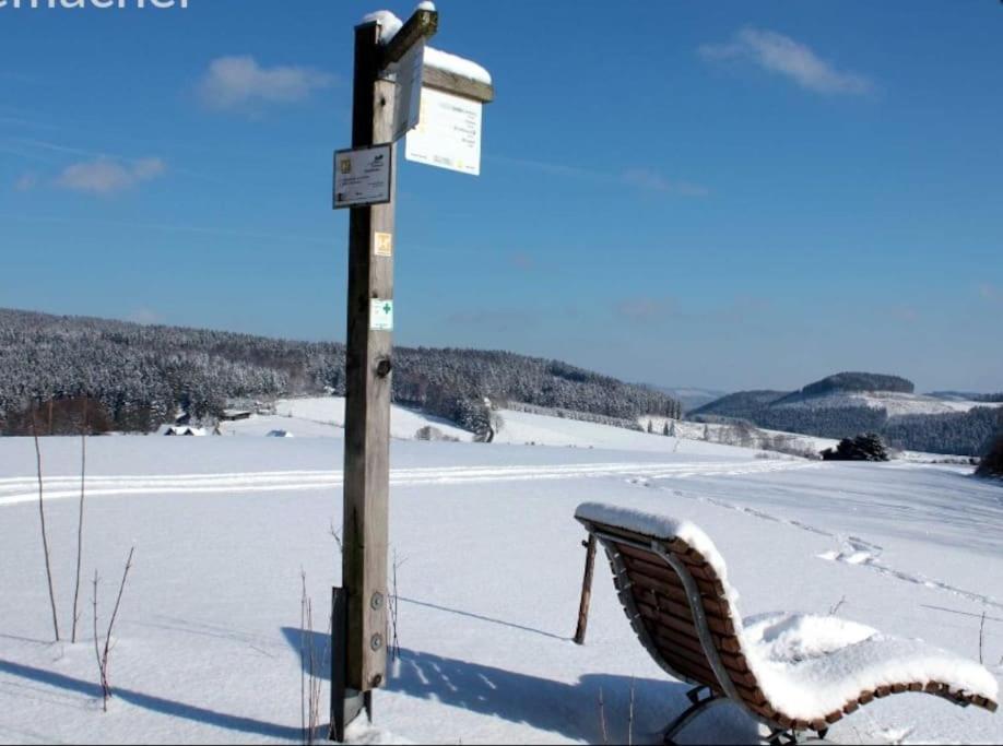 Auszeit, Erholung Mitten In Der Natur - Ferienhaus Im Sauerland In Faulebutter Finnentrop ภายนอก รูปภาพ